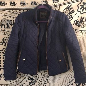 Navy blue coat